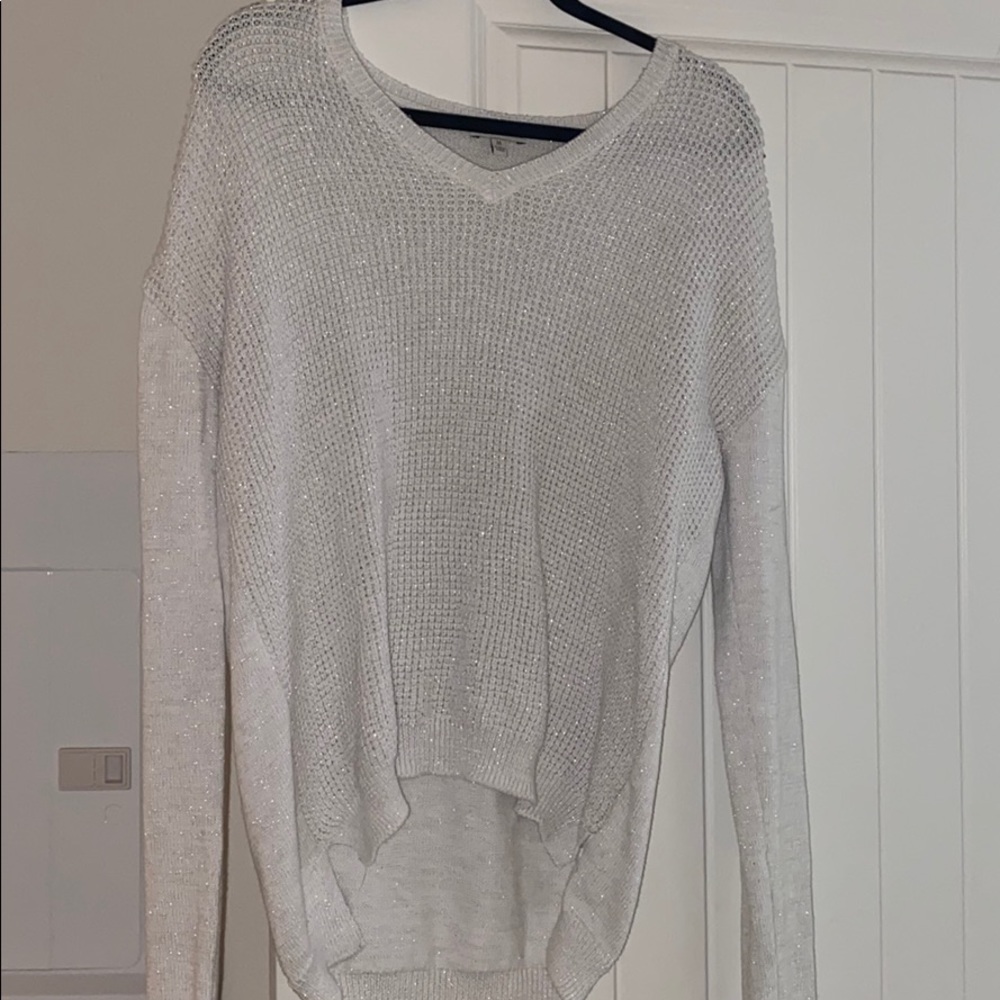 White Calvin Klein Sweater